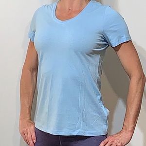 Baby blue tee-shirt